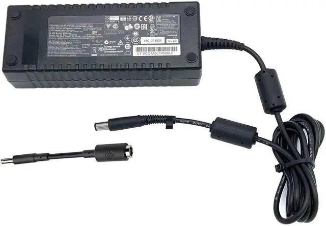 Alt view image 2 of 6 - Genuine 135W Adapter for HP OMEN 27u 4K Gaming Monitor 3G6W0AA#ABA 3G6W1AA
