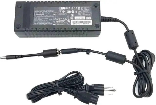 Alt view image 3 of 6 - Genuine 135W Adapter for HP OMEN 27u 4K Gaming Monitor 3G6W0AA#ABA 3G6W1AA