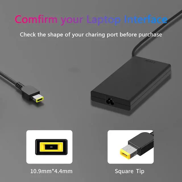 Alt view image 3 of 7 - 2026 New 300W Ac Adapter Compatible with Lenovo Legion