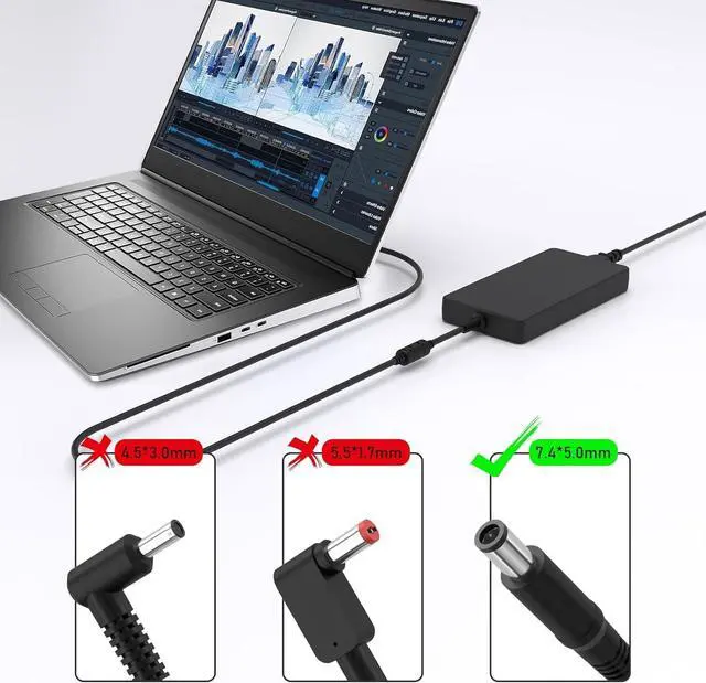 Alt view image 2 of 3 - 240W 199W AC Adapter Compatible with Microsoft Surface Docking Station 2 Model 1931 1917 Microsoft Surface Dock 2
