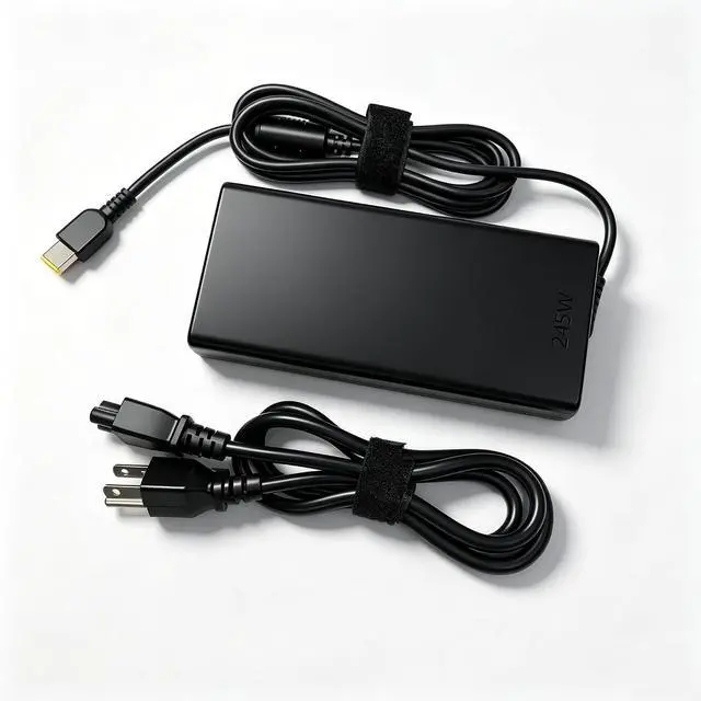 Main image of Slim 245W AC Adapter for Lenovo Legion Pro 5 16IAX10H RTX5070Ti 16" Laptop