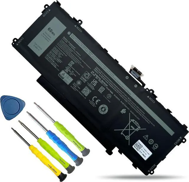 Main image of 60Wh GT6TK Laptop Battery Replacement for for Dell Latitude 9440 9450 2-in-1 Series 0MWK05 MWK05 0K2CPY K2CPY 11.55V 5194mAh 3-Cell