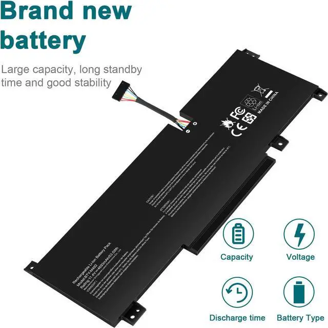 Alt view image 2 of 7 - Futurebatt BTY-M492 Battery Replacement for MSI WF66 WF76 11UI 11UJ Katana GF66 11UD 12UG 12UX GF76 11UE 12UD Crosshair 15 17 A11UCK A11UDK A11UEK Sword 15 A11U A11UD A11UE Pulse GL66 GL76 7506