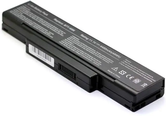 Alt view image 2 of 4 - Hubei 11.1V 4400mAh BTY-M66 Replacement Battery for MSI CR400 CR400X CR420 CR420X CX410 CX420 CX420MX CX420X EX400 EX400X EX410 EX460 EX460X EX465 EX465X EX600 EX600X EX610