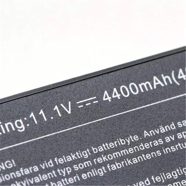 Alt view image 3 of 4 - Hubei 11.1V 4400mAh BTY-M66 Replacement Battery for MSI CR400 CR400X CR420 CR420X CX410 CX420 CX420MX CX420X EX400 EX400X EX410 EX460 EX460X EX465 EX465X EX600 EX600X EX610