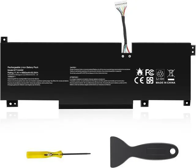 Main image of TREE.NB BTY-M492 Laptop Battery Replacement for MSI WF66 WF76 11UI 11UJ Katana GF66 11UD 12UG 12UX GF76 11UE 12UD Crosshair 15 17 A11UCK A11UDK A11UEK Sword 15 A11U A11UD Pulse