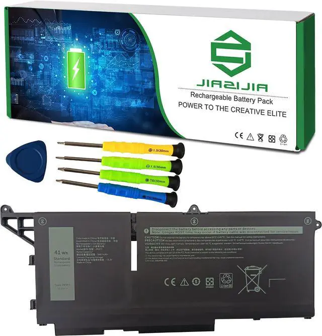 Main image of 293F1 CPX-51R71 41Wh Laptop Battery Replacement for Dell Latitude 5330 5430 5530 7330 7430 7530 Precision 3570 Series Notebook 051R71 51R71 Black 11.25V 3467mAh
