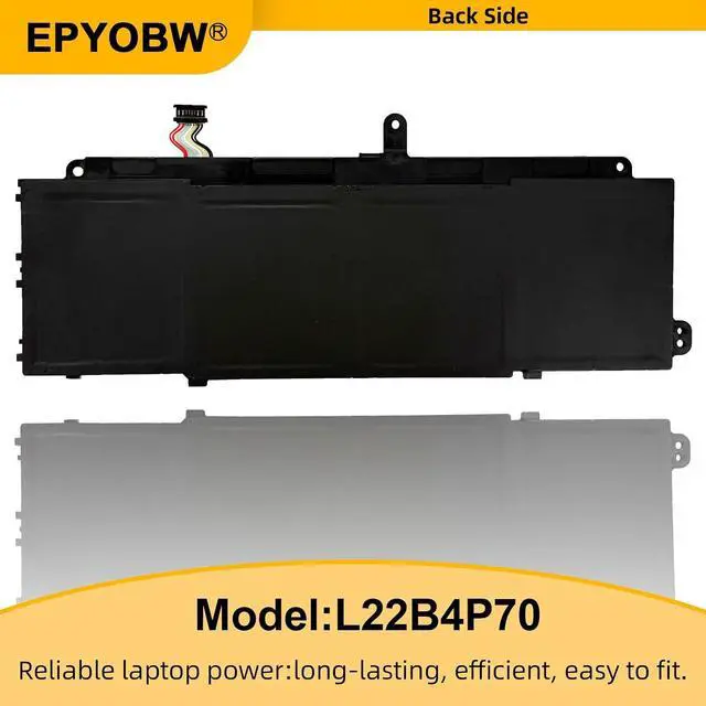 Alt view image 6 of 6 - L22B4P70 Laptop Battery 54.7Wh Compatible with Lenovo ThinkPad X13 Gen 4/5 / ThinkPad X13 Yoga Gen 4 Series L22D3P76 L22C4P70 L22C3P74 L22M3P76