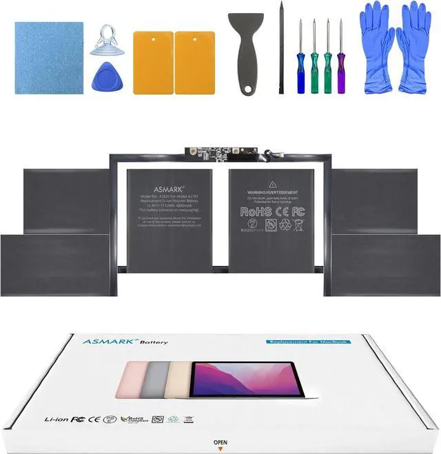 Main image of ASMARK Replacement Battery for MacBook Pro A1707, 15-Inch, 2016-2017