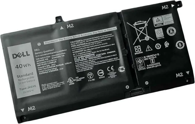 Alt view image 5 of 6 - DELL H5CKD 15V 53Wh Battery For Dell Latitude 3120 3140 3410 3510,Vostro 5300 5301 5401 5402 5501 5502,Inspiron 5300 5301 5401 5402 5408 5409 5501 5502 5508 5509,Inspiron 5400 5406 7405 7300 7306 etc