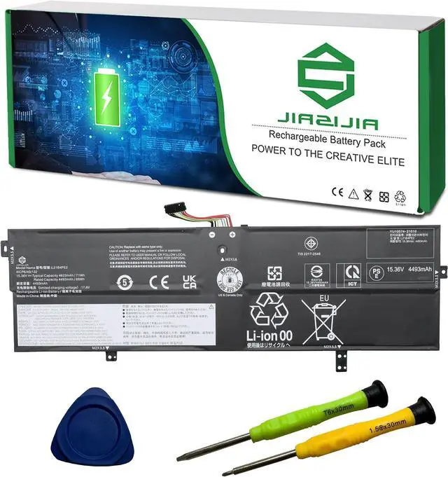 Main image of L21B4PE2 SB11F38373 5B11F38379 Laptop Battery Replacement for Lenovo IdeaPad Yoga 7 16IAP7 14IAL7 14ARB7 Series L21L4PE0 SB11F38382 5B11F38372 L21M4PE3 SB11F38368 5B11F38367 15.36V 71Wh
