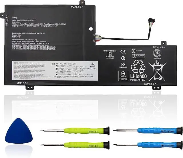 Main image of L18D3PF2 L18M3PFA Laptop Battery Compatible with Lenovo Yoga C740-15IML Series Notebook 5B10T83740 5B10W67402 5B10T83739 5B10W67258
