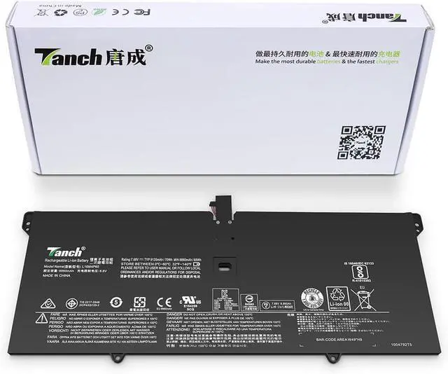 Main image of Tanch Genuine L16M4P60 L16C4P61 5B10N01565 5B10N17665 5B10W67249 SB10W67429 2ICP4/53/129-2 Laptop Battery for Lenovo Yoga 920 920-13IKB 920 13 Yoga 6 PRO 6 Pro-13 6 Pro-13IKB 7.68V 9120mAh 70W