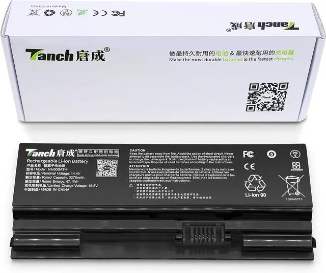 Main image of Tanch NH50BAT-4 Laptop Battery for Hasee G7/8 Z7/8 Clevo NH50/58/70 Series