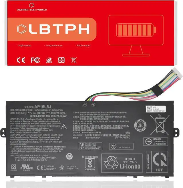 Main image of AP16L5J AP16L8J 36Wh Battery for Acer Swift 5 SF514-52T SF514-52TP-84C9