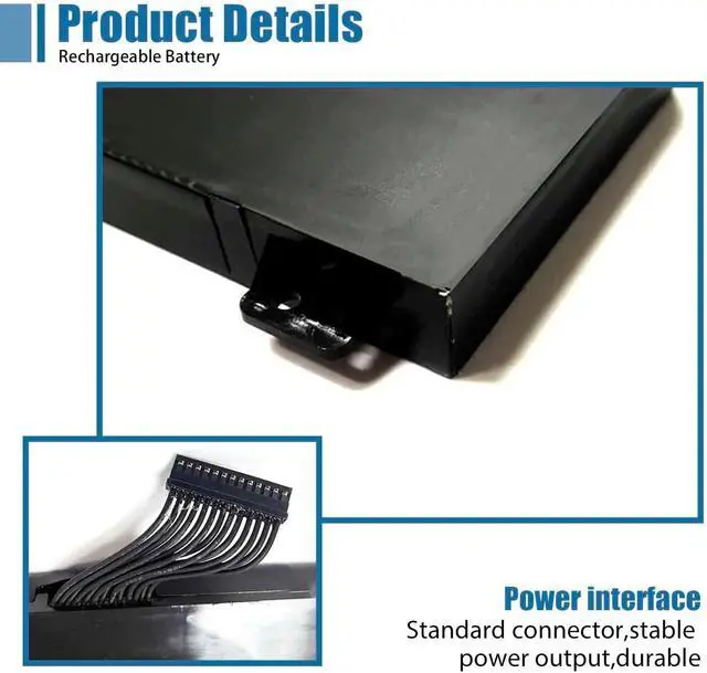 Alt view image 3 of 6 - GKIDT-03-17-3S2P-0 Laptop Battery Compatible with XPG Xenia 15 XMG Fusion 15 XFU15L19 GLIDK-00-15-3S2P-0 GKIDT-00-13-3S2P-0 11.4V 93.48Wh 8200mAh 6Cell