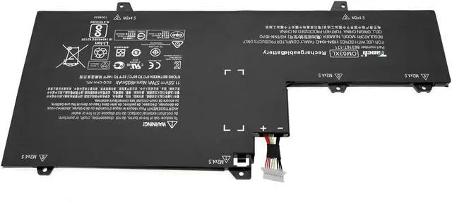 Alt view image 2 of 6 - Tanch OM03XL Laptop Battery Replacement for HP Elitebook x360 1020 G2 11.55V 4935mAh 57W