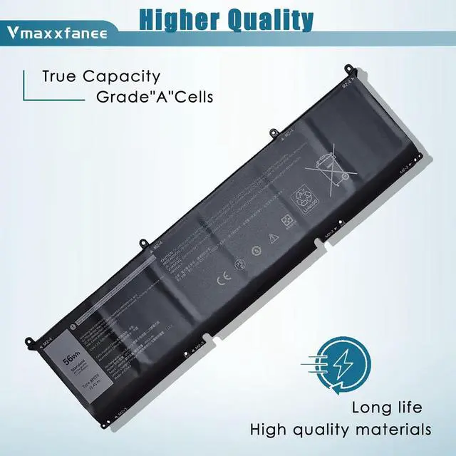 Alt view image 3 of 7 - 8FCTC Battery Replacement for Dell Alienware M15 R3 R4 R5 R6 R7 M17 R3 Precision 5550 5560 5570 XPS 15 9500 9510 G15 5520 5510 Inspiron 5620 7510 7610 Vostro 7510 7620 Series SB10T83121