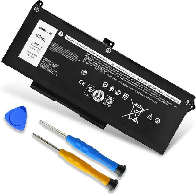 Main image of RJ40G Battery Replacement for Dell Latitude 14 5420 15 5520 Precision 15 3560 P137G P137G001 P104F P104F001 P104F002 Series 01K2CF 075X16 WY9DX 0WK3F1 0M3KCN 005R42