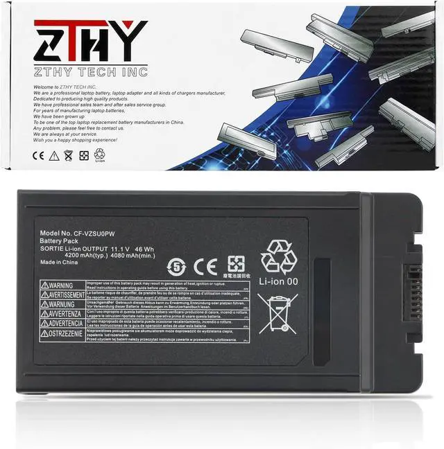 Main image of CF-VZSU0PW Battery Replacement for Panasonic Toughbook CF-54 MK1 MK2 MK3 54