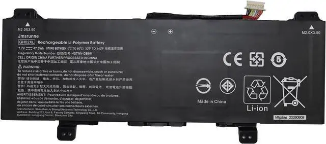 Main image of GH02XL HSTNN-DB9M Laptop Battery for AP23A8L Go 15 AG15-51P AG15-31P Aspire 3 A315-24P A317-55P Extensa 15 EX215-23 EX215-55 AG15-31P-30E8 A315-24P-R06N A317-55P-34EJ AP23A7L AP23A5L 47.3Wh 7.7V