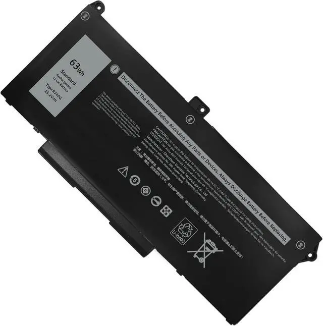 Main image of 63Wh RJ40G Type Notebook Battery, Suitable for Dell Latitude 14 5420, 15 5520 and 15 3560 Series Computers. Product Serial Number: PN 01K2CF 075X16 WY9DX 0WK3F1 0M3KCN 005R42 15.2V/3941mAh