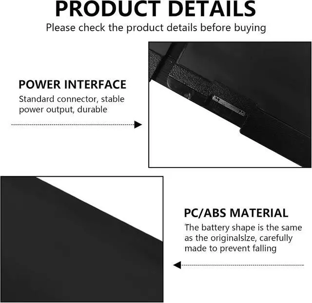 Alt view image 4 of 7 - 63Wh RJ40G Type Notebook Battery, Suitable for Dell Latitude 14 5420, 15 5520 and 15 3560 Series Computers. Product Serial Number: PN 01K2CF 075X16 WY9DX 0WK3F1 0M3KCN 005R42 15.2V/3941mAh