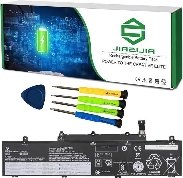 Main image of L19L3PD5 Laptop Battery Replacement for Lenovo ThinkPad E14 E15 2nd 3rd 4th Gen Series SB10X02608 5B10X02603 L19C3PD5 SB10X02597 5B10X02600 L19M3PD5 SB10X02591 5B10X02606 L19D3PD5 11.1V 45Wh