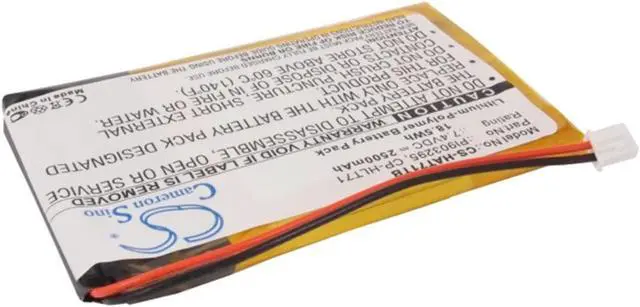 Alt view image 5 of 6 - VI VINTRONS 2700mAh Battery for Haier Digital Prisim A1710130, ATSC710, TVS3970A