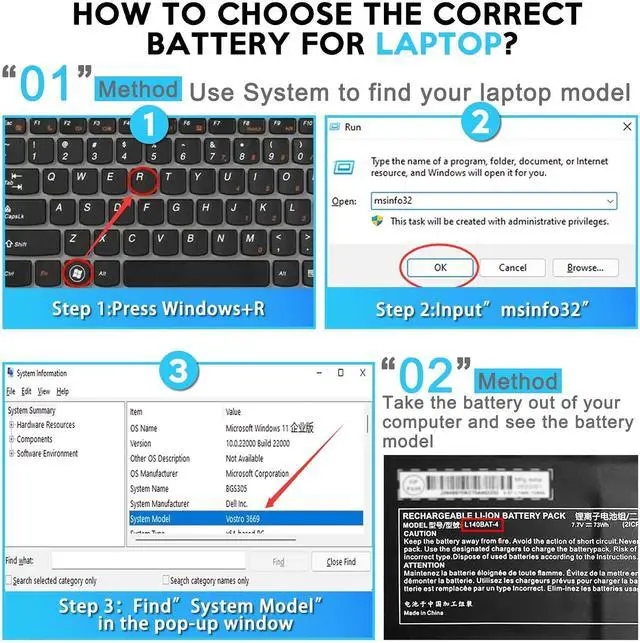Alt view image 7 of 7 - L140BAT-4 Laptop Battery Replacement for CLEVO L140CU L141CU L140MU L141MU for Clevo Schenker VIA 14 Wooking Jiasha ST Pro 7.7V 73Wh