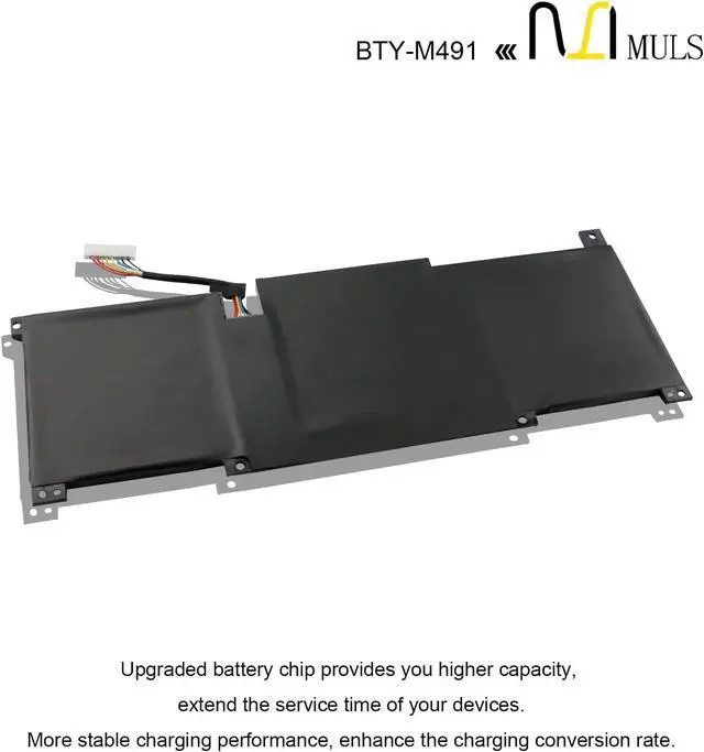 Alt view image 5 of 7 - MULS BTY-M491 Laptop Battery for MSI Modern 15 A10M A10RAS A10RB A10RD A11M