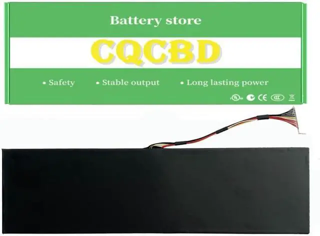 Alt view image 2 of 7 - GAG-J40 Battery for Gigabyte Aero 14 V7 K7 14-P64WV6 14-W-CF2 15 15X V8 15W 15-x9 Aorus X5 V6 V7 V8 X7 Dt V6 V7 V8 X9 Dt Series (Note-Wide Connector)