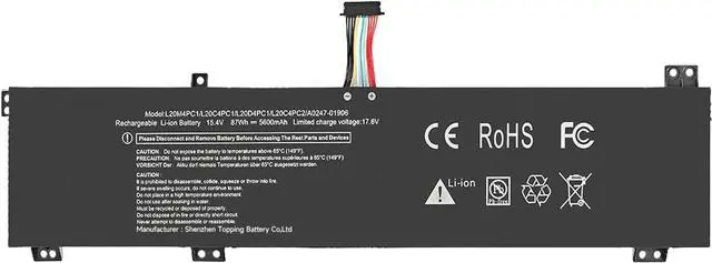 Main image of L20M4PC1 Laptop Battery for Lenovo Legion 5 Pro-16ACH6 16ACH6H 16ITH6 16ITH6H Legion 5-15ACH6 15ACH6A 15ACH6H 15ITH6 15ITH6H Legion 7-16ITHg6 16ACHg6 L20D4PC1 L20L4PC1 L20C4PC1