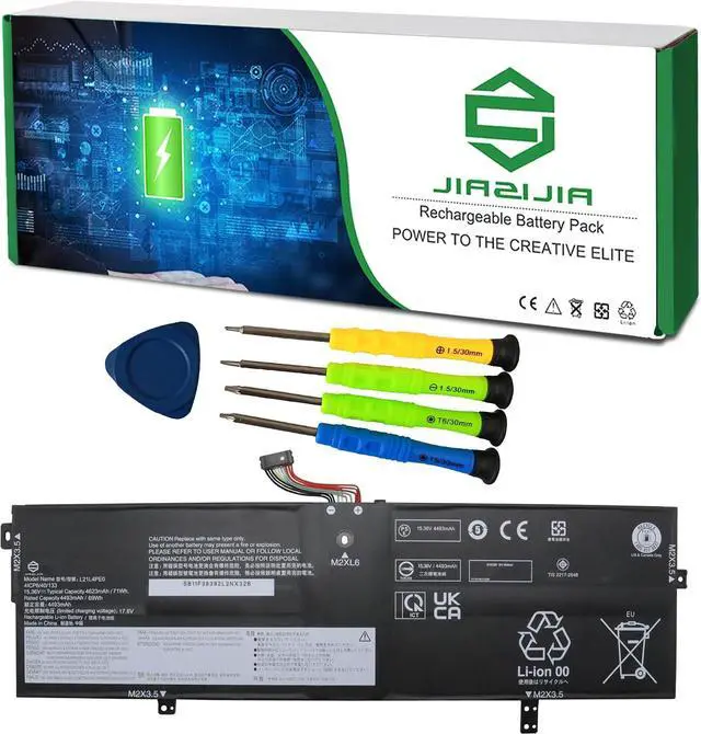 Main image of L21L4PE0 Laptop Battery Replacement for Lenovo IdeaPad Yoga 7 16IAP7 14IAL7 14ARB7 Series SB11F38382 5B11F38372 L21M4PE3 SB11F38368 5B11F38367 L21B4PE2 SB11F38373 5B11F38379 15.36V 71Wh