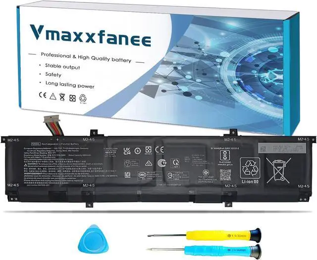 Main image of HP 83Wh FZ06XL Laptop Battery Replacement for HP Envy 16-H0000 16-h0000ne 16-h0001TX 16-h0000TX Spectre X360 2-in-1 16-F0000 Series M47636-2D1 TPD-DB01 M48025-005 FZ06083XL 6880mAh 11.58V