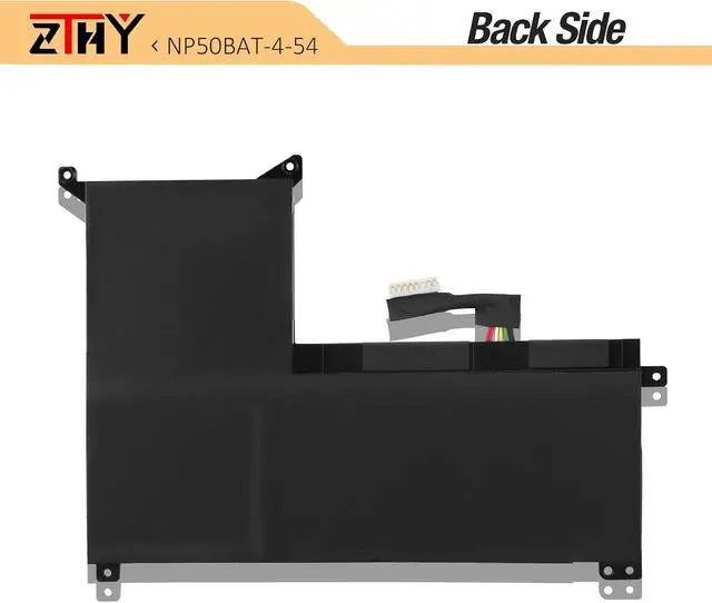 Alt view image 6 of 7 - 54Wh NP50BAT-4-54 Laptop Battery Replacement for Colorful X15 AT X15 XS22