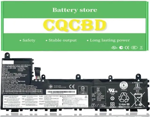 Main image of L17M3P56 L17L3P54 L17L3P56 01AV487 Laptop Battery for Lenovo Thinkpad Yoga 11e 11e-20LM 11e-20LN Series SB10K97630 SB10K97631 01AV486 5B10W13885 5B10W13886 11.4V 42Wh