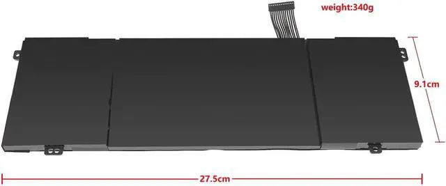 Alt view image 3 of 6 - Tanch PFIDG-00-13-3S2P-0 Laptop Battery for Schenker Via 15 Pro PF5MN2G Slimbook Pro X 15 Eluktronics MAG 15U 11.55V 7900mAh/91.24Wh