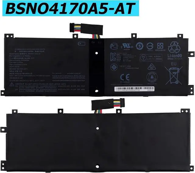 Alt view image 2 of 4 - BSNO4170A5-AT 38Wh Replacement Battery Compatible with Lenovo Miix 510 520 510-12ISK 510-12IKB 80XE0006SP 520-12IKB 20M3000LGE Miix5 pro 510-12 Series Notebook 5B10L68713 BSN04170A5-LH