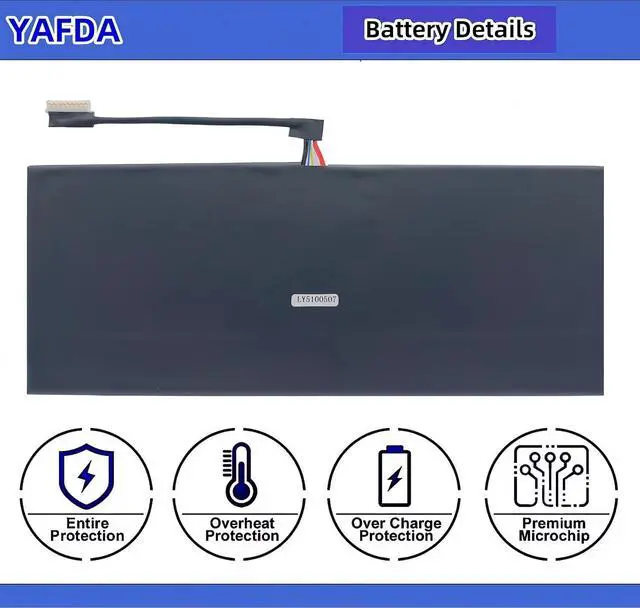 Alt view image 2 of 5 - L140BAT-4 New Laptop Battery Replacement for Lemp9 System76 Darter Pro 2021 Hyperbook L14 Ultra, Clevo L140CU L141CU L140MU L141MU, Schenker VIA 14 Late 2020 Wooking Jiasha ST Pro, K401UQ Series