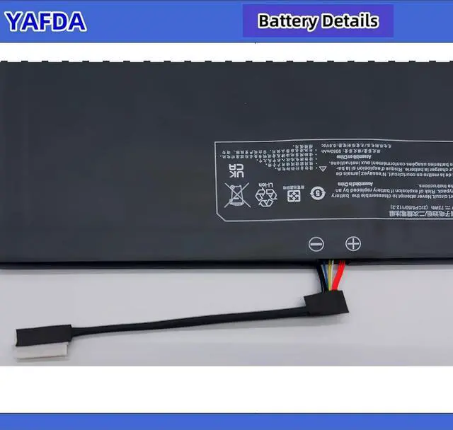 Alt view image 5 of 5 - L140BAT-4 New Laptop Battery Replacement for Lemp9 System76 Darter Pro 2021 Hyperbook L14 Ultra, Clevo L140CU L141CU L140MU L141MU, Schenker VIA 14 Late 2020 Wooking Jiasha ST Pro, K401UQ Series