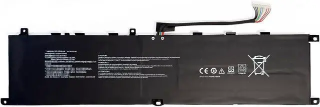 Main image of BTY-M57 4ICP6/35/140 Laptop Battery Compatible with MSI GP66 GP76 Leopard 10UE 10UG 10UH 11UE 11UG 11UH MSI Vector GP66 GP76 12UE 12UG 12UGS 12UH Series(15.2V 65Wh 4280mAh)