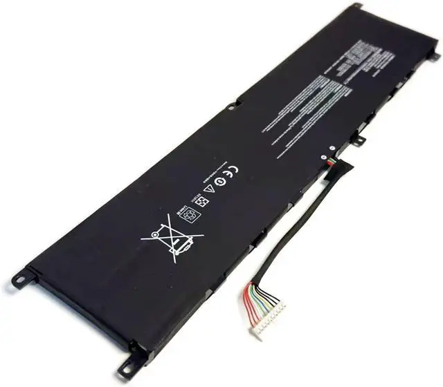 Alt view image 2 of 7 - BTY-M57 4ICP6/35/140 Laptop Battery Compatible with MSI GP66 GP76 Leopard 10UE 10UG 10UH 11UE 11UG 11UH MSI Vector GP66 GP76 12UE 12UG 12UGS 12UH Series(15.2V 65Wh 4280mAh)
