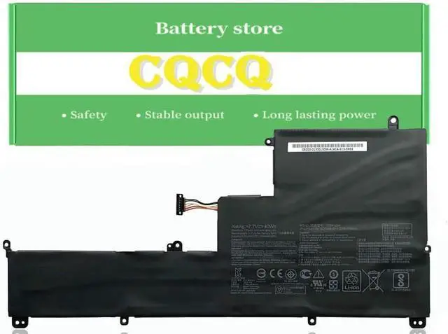 Main image of CQCBD C23N1606 C23PqCH Battery for Asus Zenbook 3 UX390U UX390UA UX390UAK Series UX390UA-1A UX390UA-1B UX390UA-1C UX390UA-GS031T UX390UA-GS034T GS039T GS046T Notebook (7.7V 40Wh
