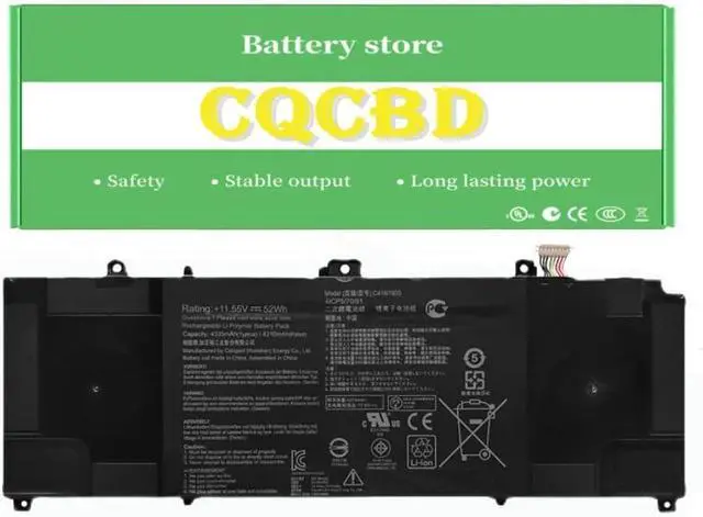 Main image of C41N1903 Battery for ASUS ExpertBook B9 B9450FA B9400CEA B9400CEA Series B9450FA-BM0160R B9450FA-BM0161R B9450FA-BM0162R B9450FA-BM0163R (15.4V 4335mAh/66Wh)