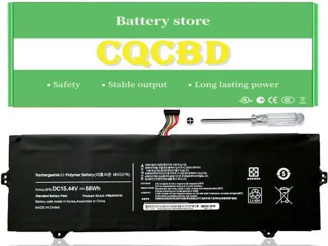 Main image of AA-PBMN4VN Battery for Samsung Galaxy Book Pro 360 15 NP950XDB NP950QDB NP950XDB-KA NP950XDB-KB NP950XDB-KC NP950QDB-KB1U (15.44V 4340mAh/68Wh)