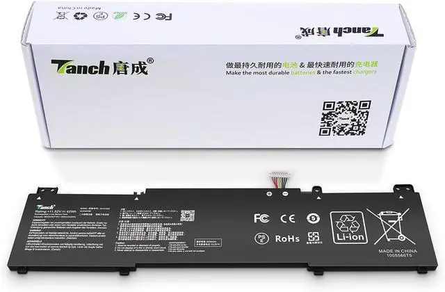 Main image of Tanch Genuine B31N1822 B31Bi2H 0B200-03220000 B31BIEH 0B200-03220100 B31BlEH Laptop Battery for Asus Ohter UM462DA UX462DA UX462D UX462 UX462DA-2G Zenbook flip 14 UM462DA 11.52V 3653mAh 42W