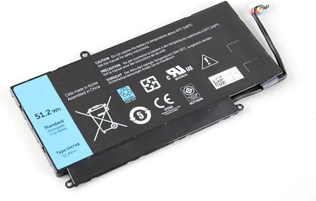Main image of HWW New 11.4V 51.2Wh Battery Replacement for VH748 Dell Inspiron 14-5439 Vostro 5460 5470 5560