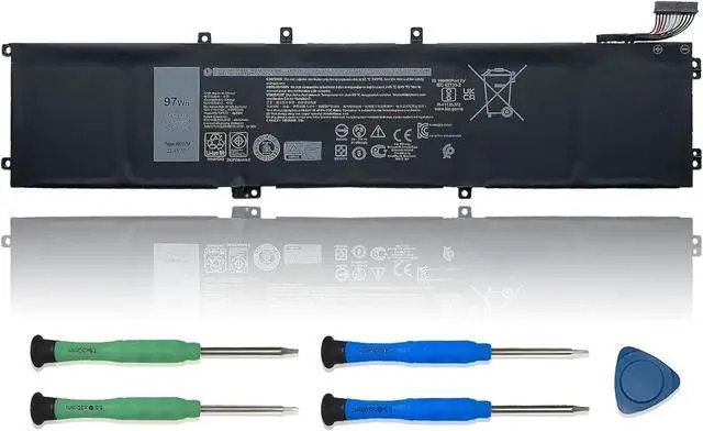 Main image of 4K1VM Laptop Battery Replacement for Dell Inspiron 15 7590 7591 7501 Series Precision 5530 5520 5540 Series Vostro 15 7500 Series W62W6 9TM7D XYCW0 NYD3W 11.4V 97Wh 8070mAh