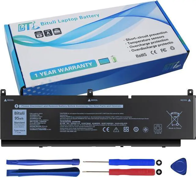 Main image of PKWVM Laptop Battery Replacement for Dell Precision 7550 7750 7760 7560 Series Laptop C903V CR72X 0CR72X 0447VR 068N03 7922mAh 95Wh